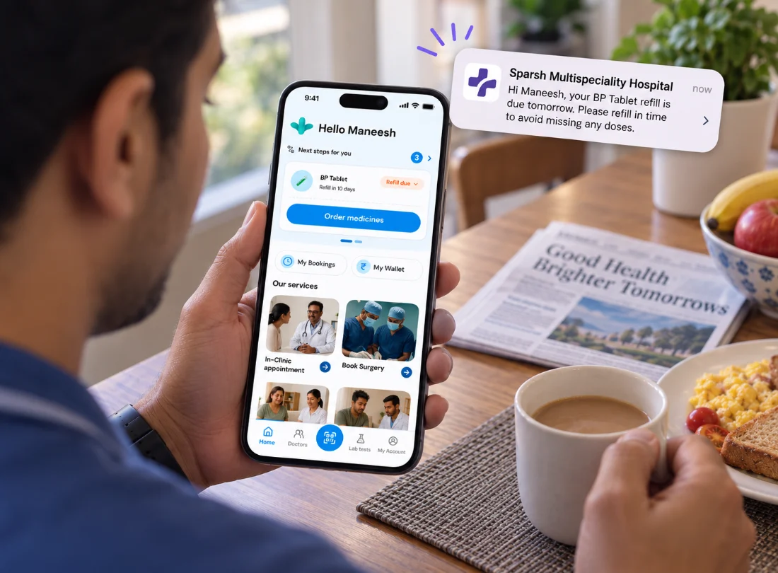 A follow-up campaign launching automatically